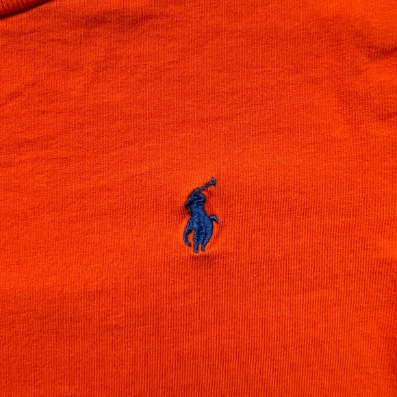 Boys orange Ralph Laurel Polo Tshirt. 2T - Picture 3 of 4